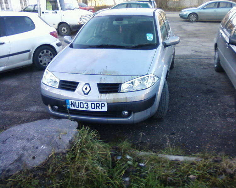 Renault Megane 2004 г запчясти