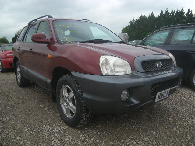 Nuotrauka 4 - Hyundai Santa Fe 2003 m dalys