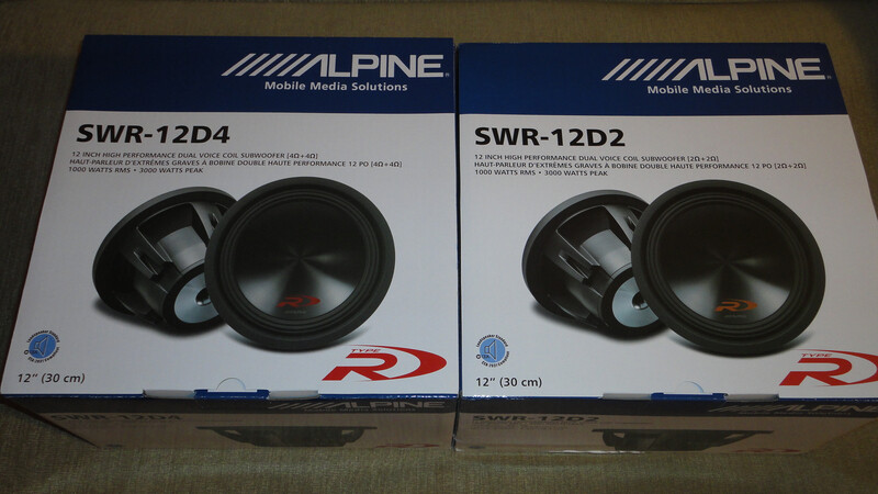 Photo 4 - Alpine swt-12s4 Subwoofer Speaker