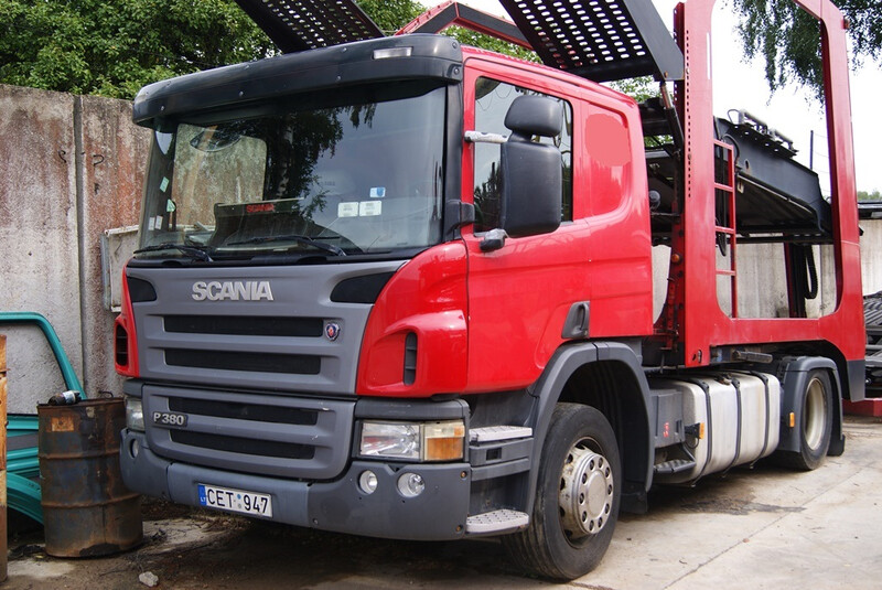 Nuotrauka 2 - Scania P380, Sunkvežimis virš 7,5t. Scania P380 2007 m dalys