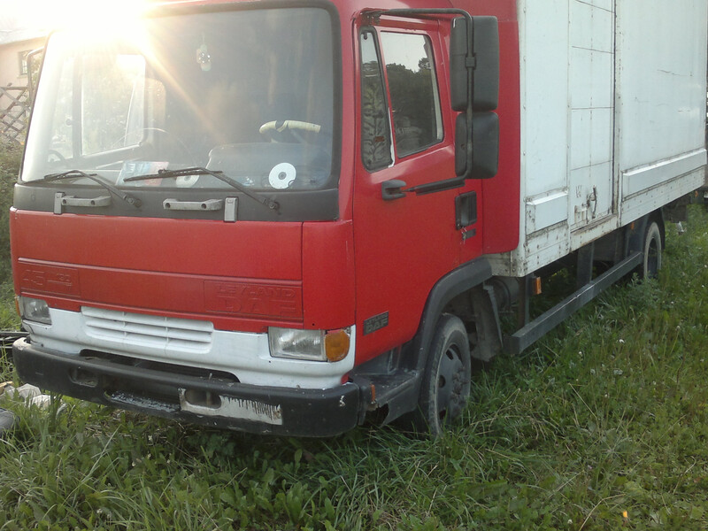 DAF 45-130 Ti BŪDA, Sunkvežimis virš 7,5t. DAF 45-13O TI 1998 m dalys