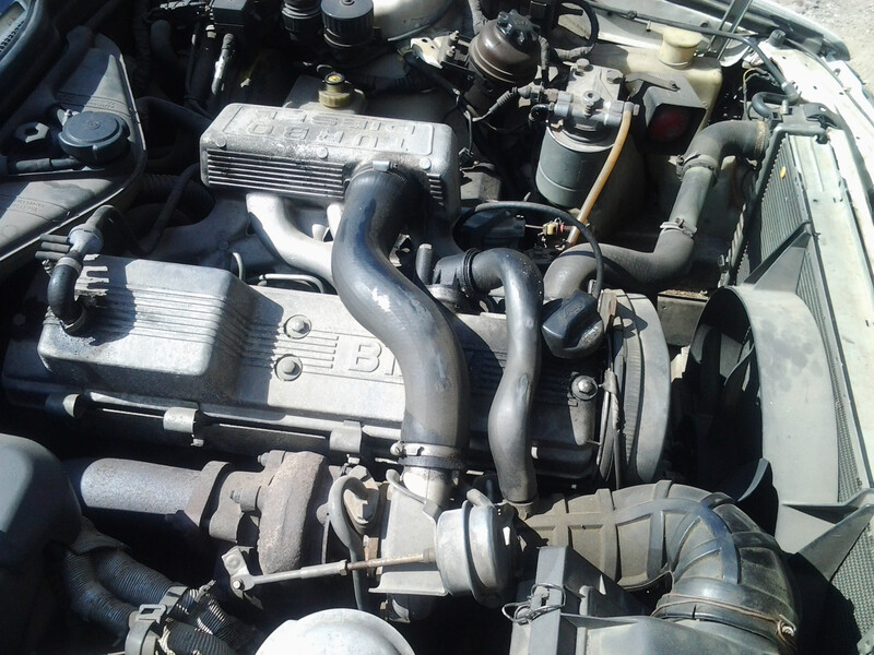 Bmw 524 E34 Turbo dyzelis 1991 m dalys