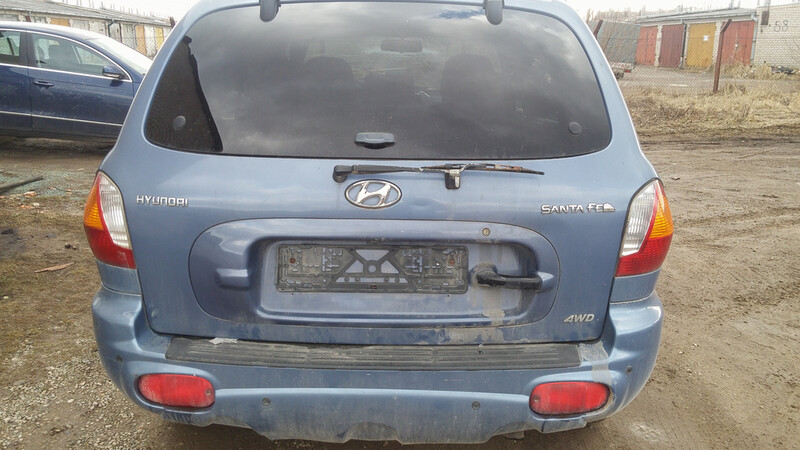 Фотография 6 - Hyundai Santa Fe I 2001 г запчясти
