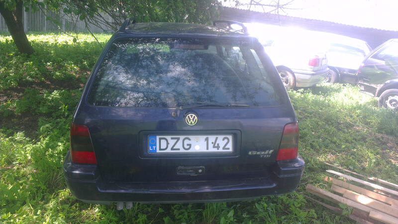 Nuotrauka 1 - Volkswagen Golf III 1996 m dalys