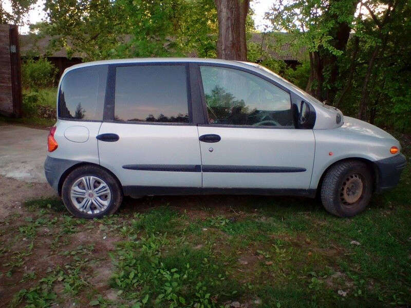 Nuotrauka 3 - Fiat Multipla 2001 m dalys