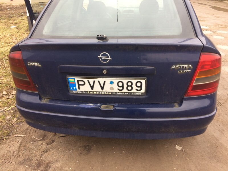 Nuotrauka 6 - Opel Astra I 55KW 1999 m dalys