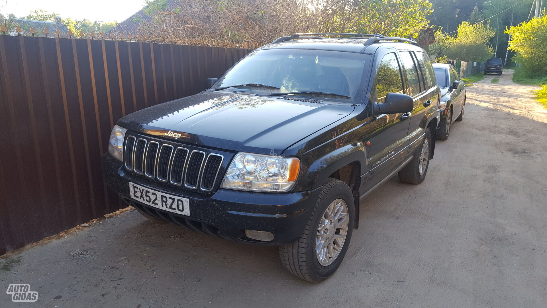 Jeep Grand Cherokee II 2002 m dalys