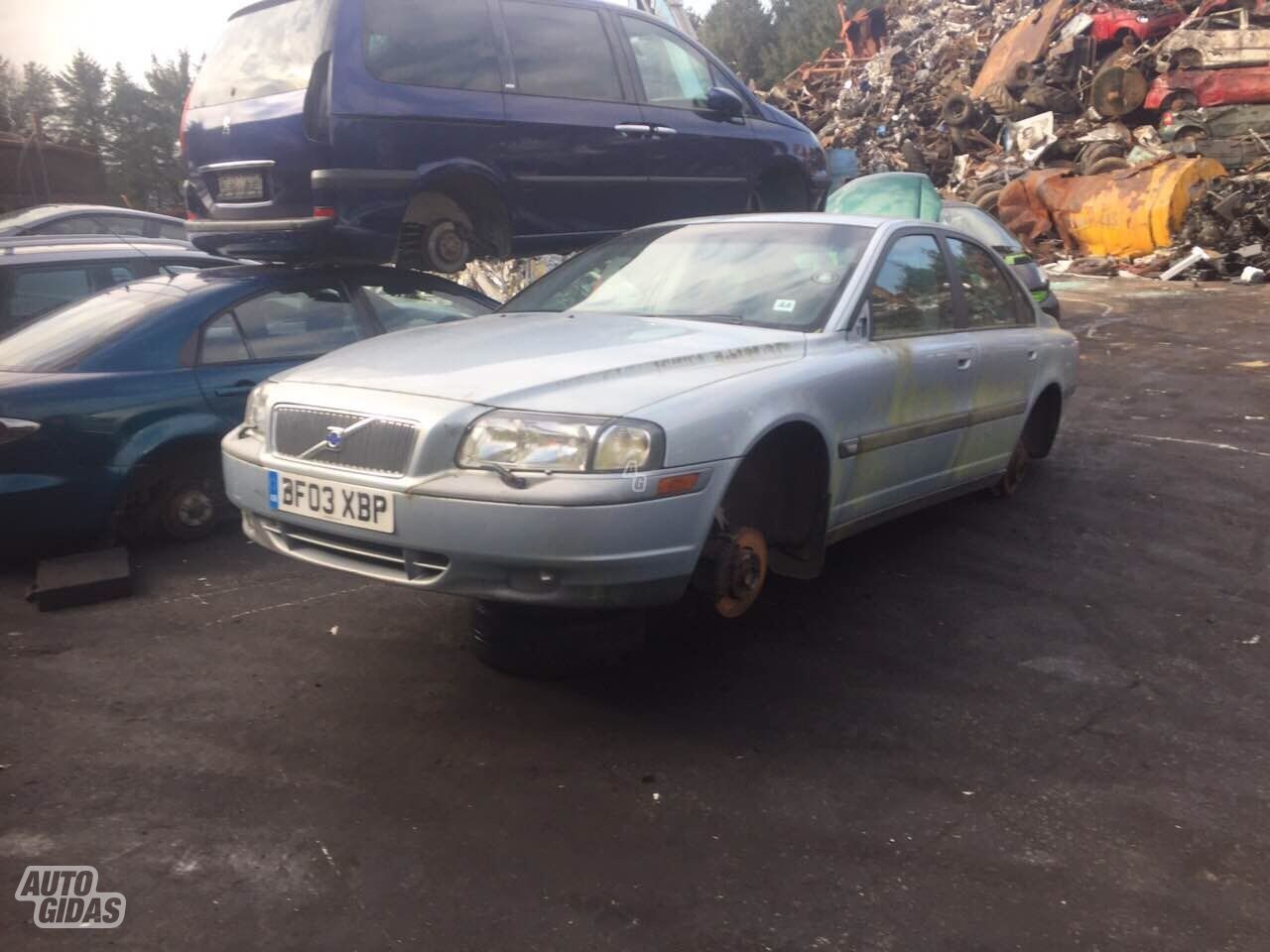 Volvo S80 I 2002 m dalys