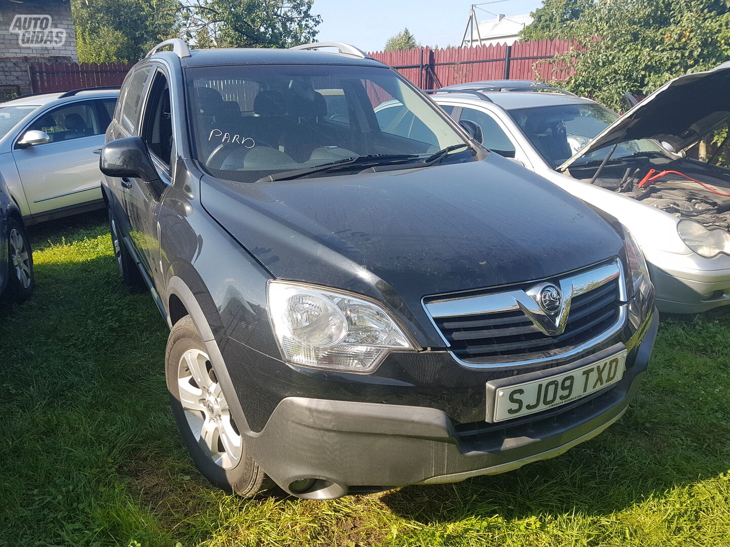 Opel Antara 110kw 2009 y parts