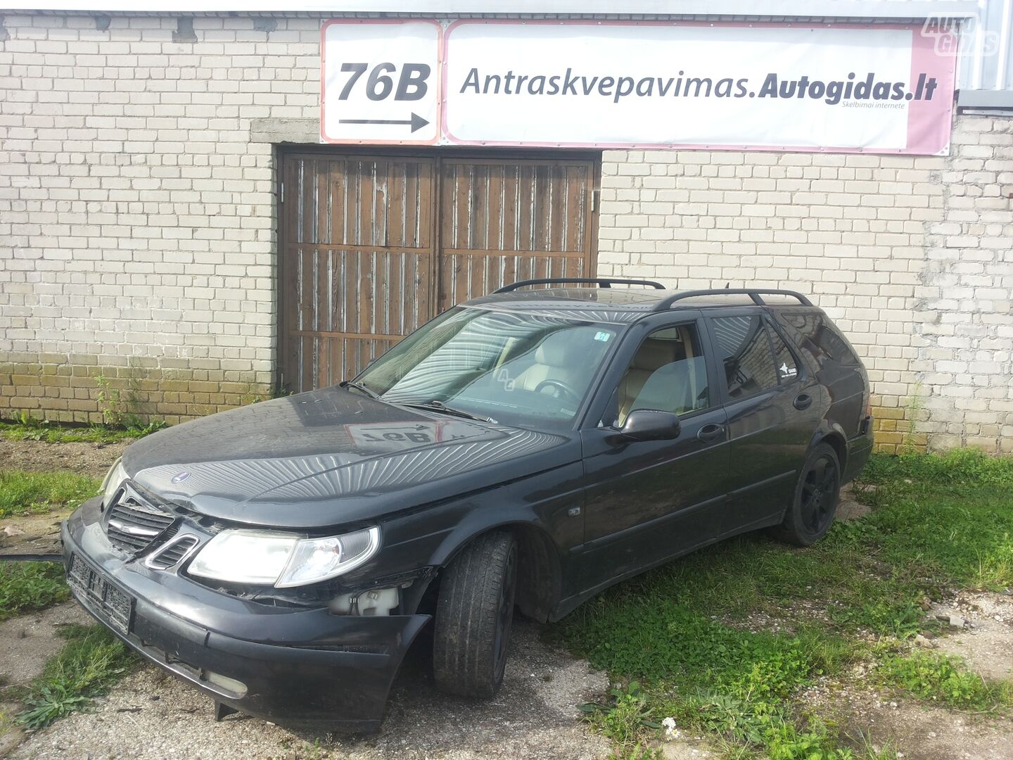 Saab 9-5 Europa 2005 m dalys