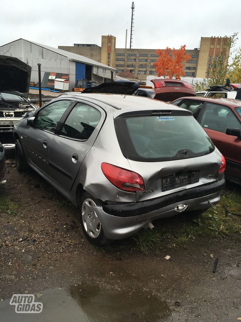 Peugeot 206 2003 m dalys