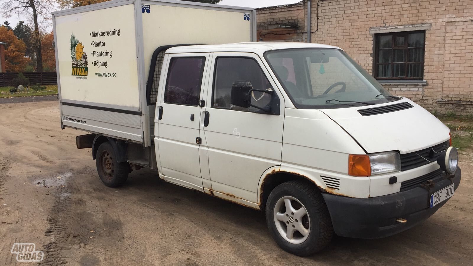 Volkswagen Transporter T4 1998 m dalys