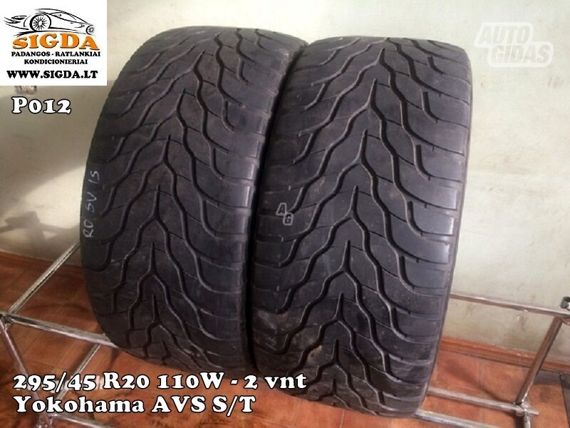Yokohama P012 Avs s/t R20 summer tyres passanger car