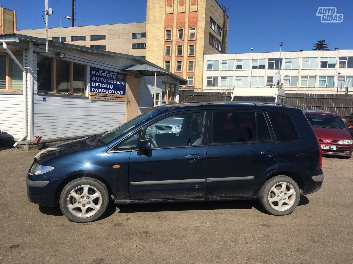 Mazda Premacy 2002 m dalys