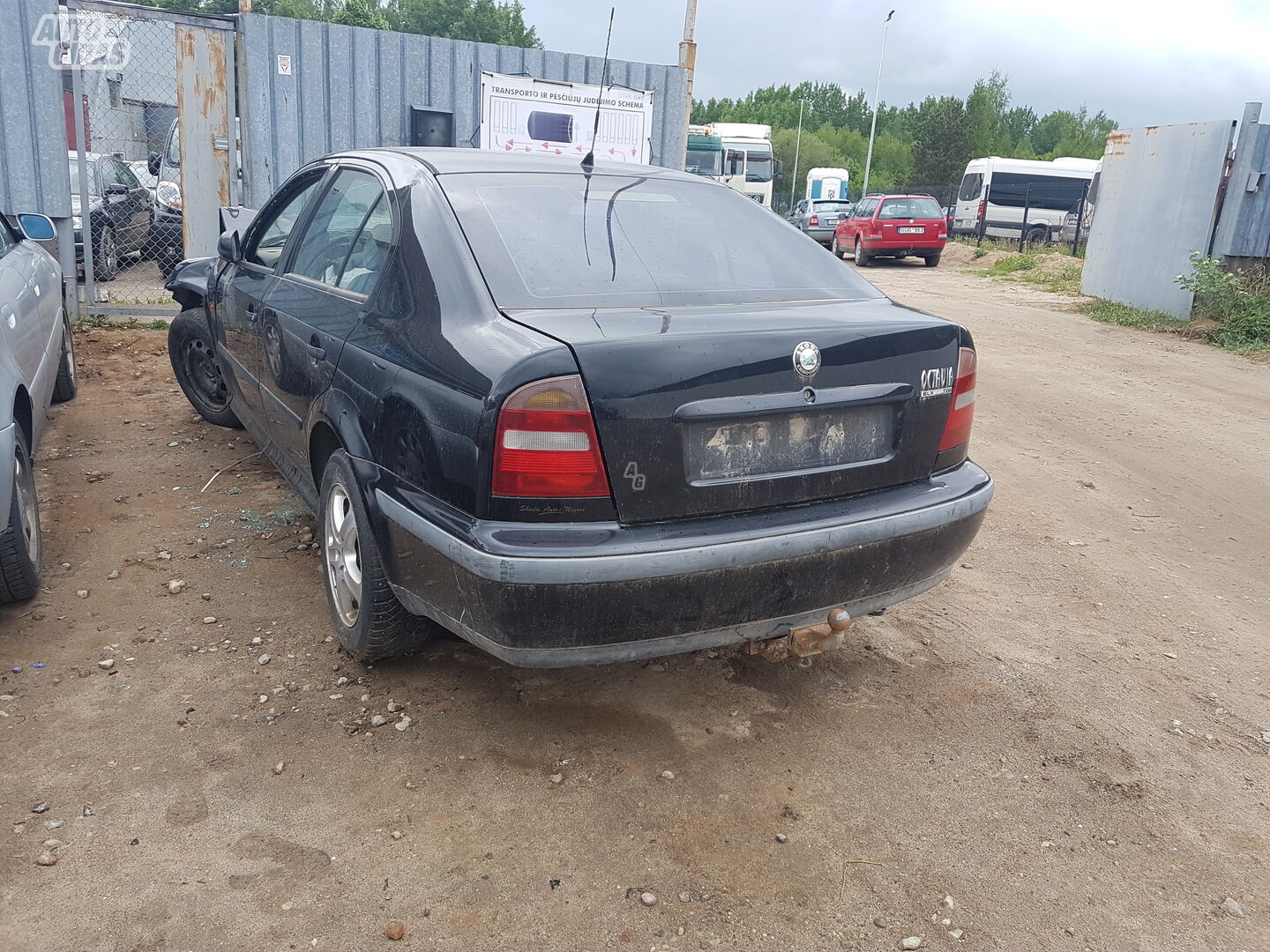 Skoda Octavia I 2002 m dalys