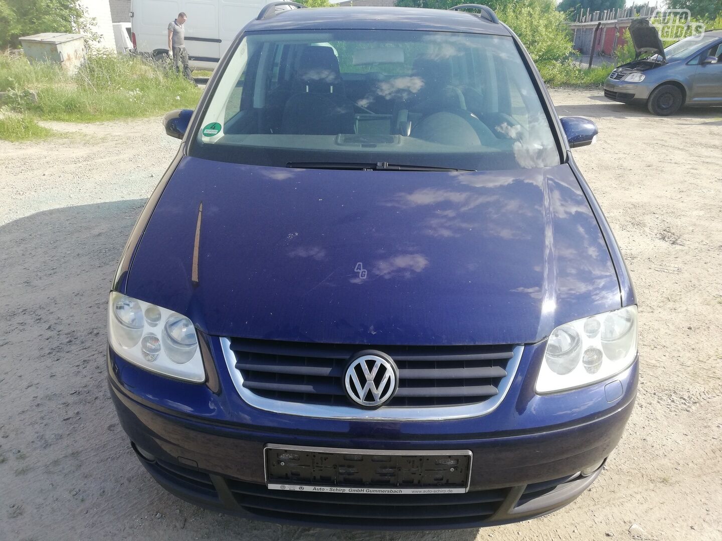 Volkswagen Touran I 2005 m dalys