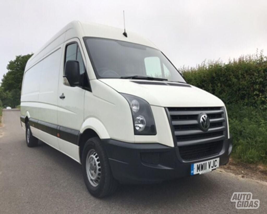 Volkswagen Crafter 2012 m dalys