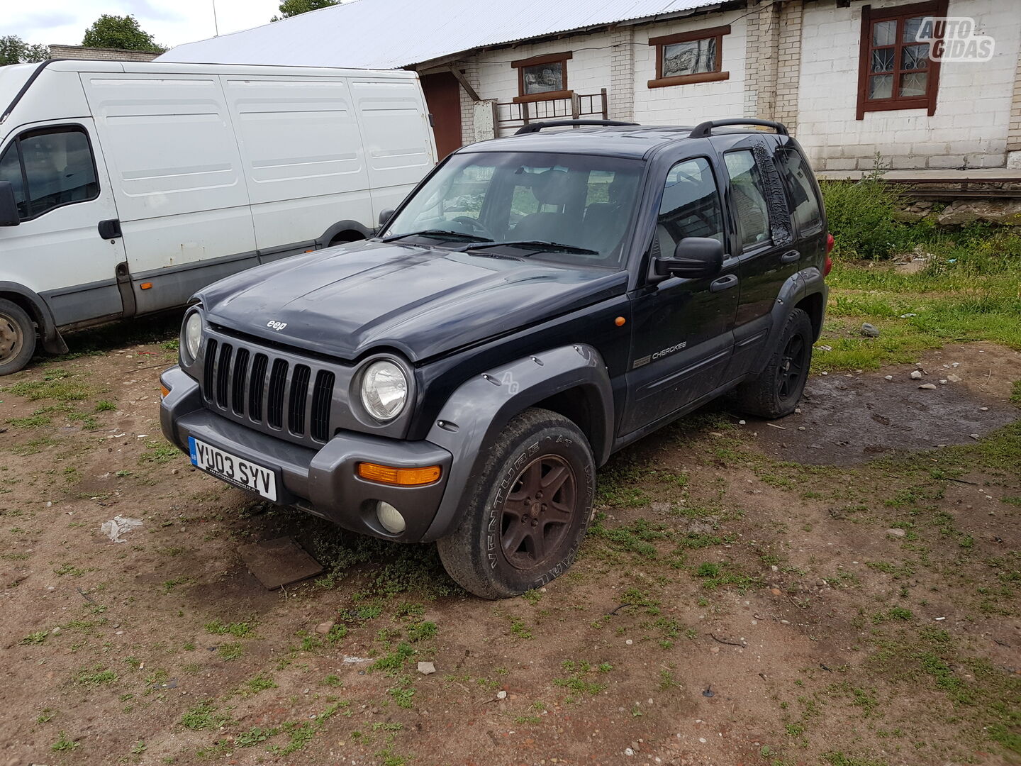 Jeep Cherokee III Crd 2003 m dalys