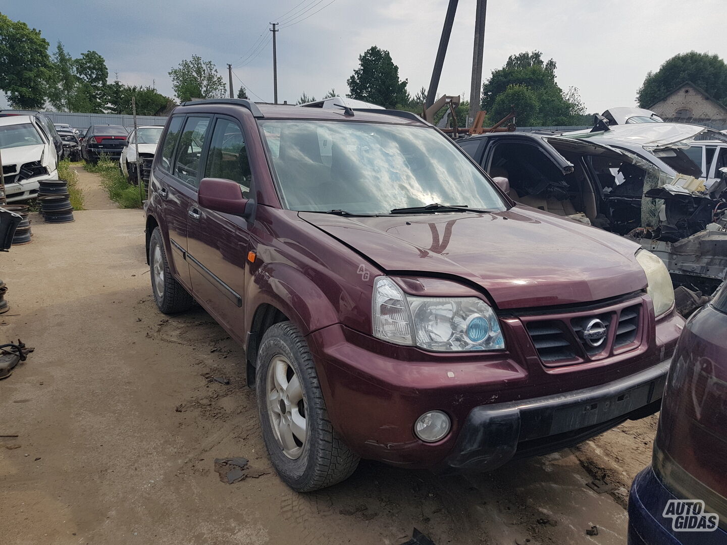 Nissan X-Trail I 2004 m dalys