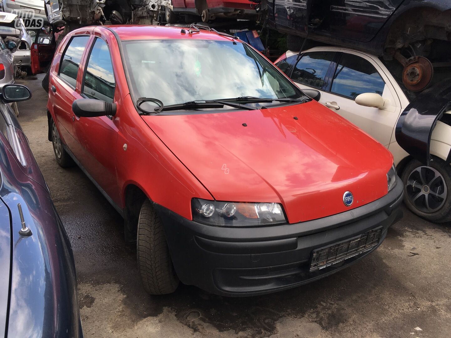 Fiat Punto II 2001 m dalys