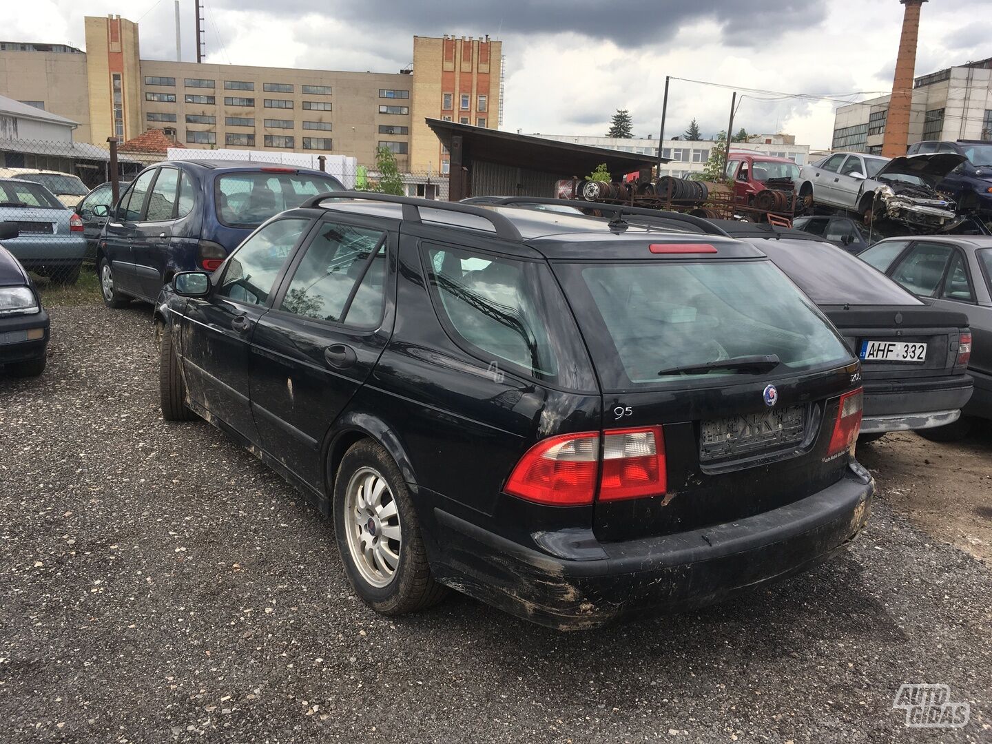 Saab 9-5 2002 m dalys