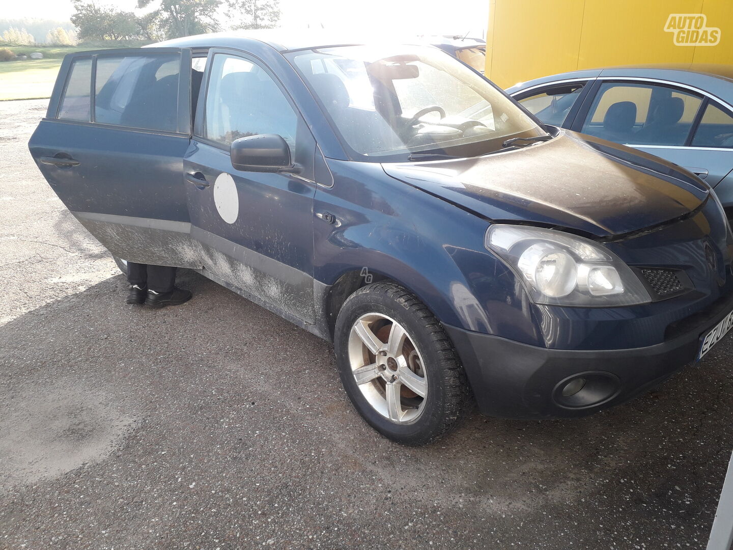 Renault Koleos 2008 m dalys