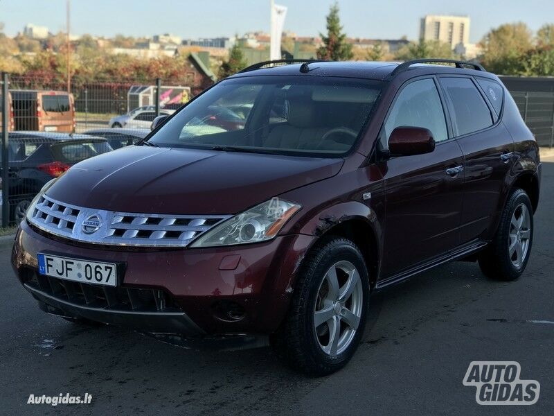 Nissan Murano 2005 m dalys