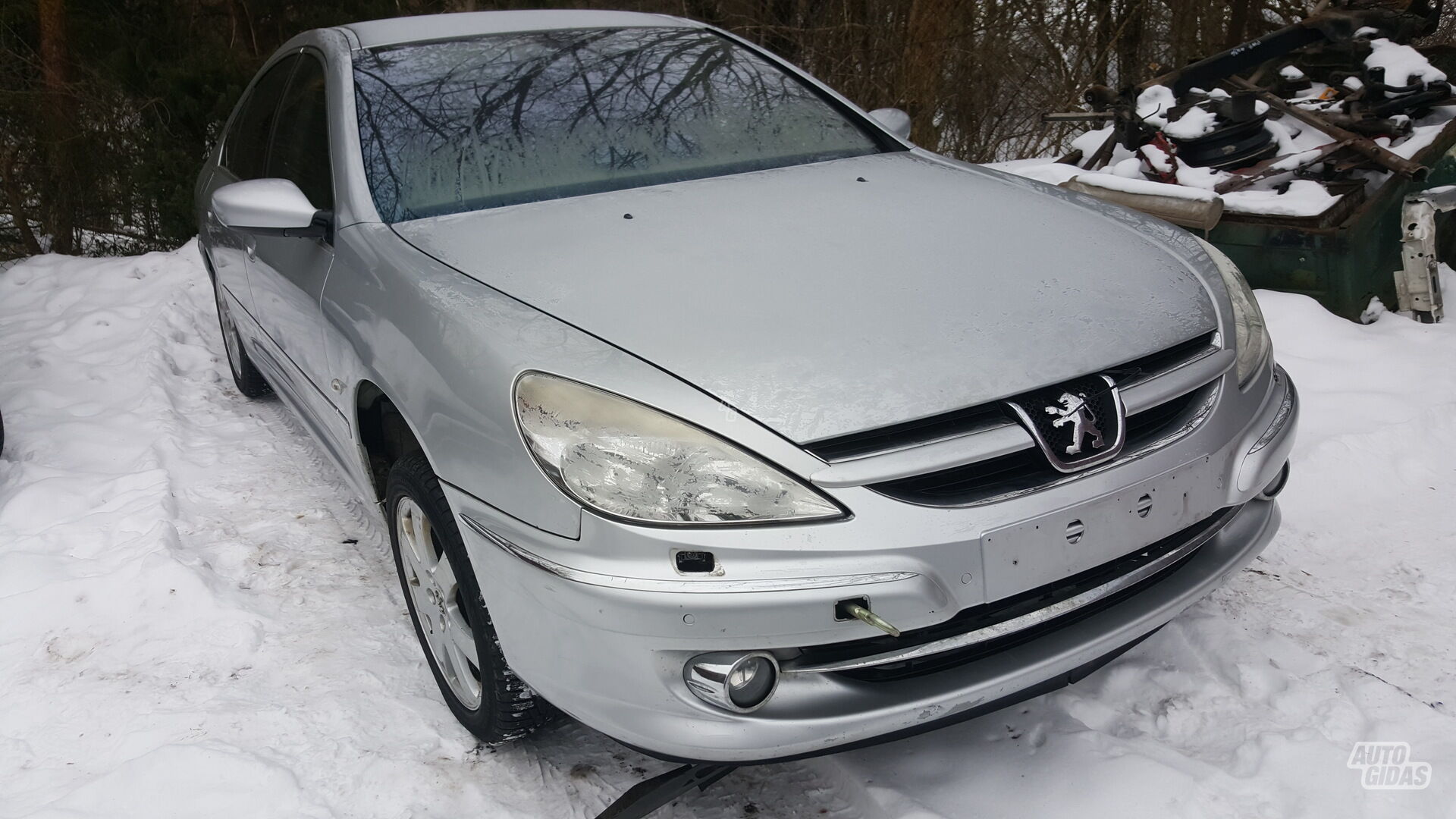 Peugeot 607 2006 m dalys