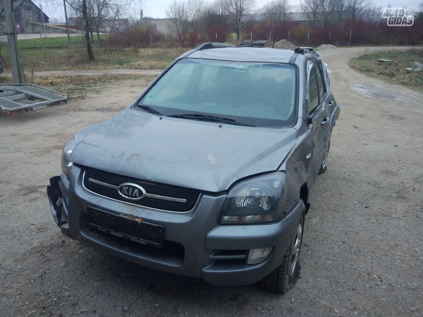 Kia Sportage 2008 m dalys