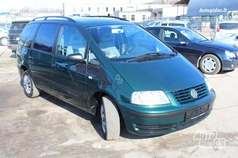 Volkswagen Sharan I 2002 m dalys