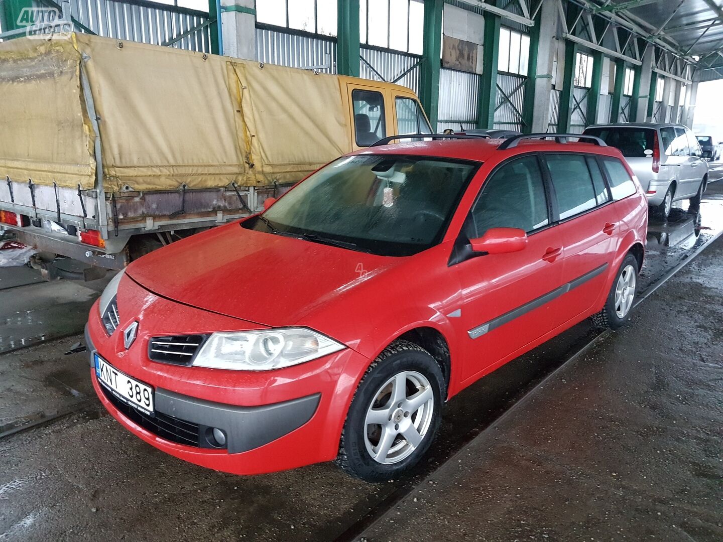 Renault Megane II 1.9 DYZELIS 81 KW 2006 m dalys