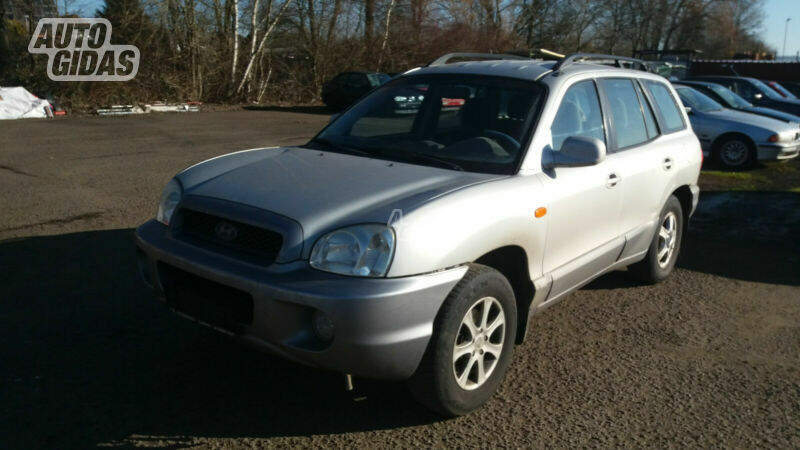 Hyundai Santa Fe I 2004 m dalys