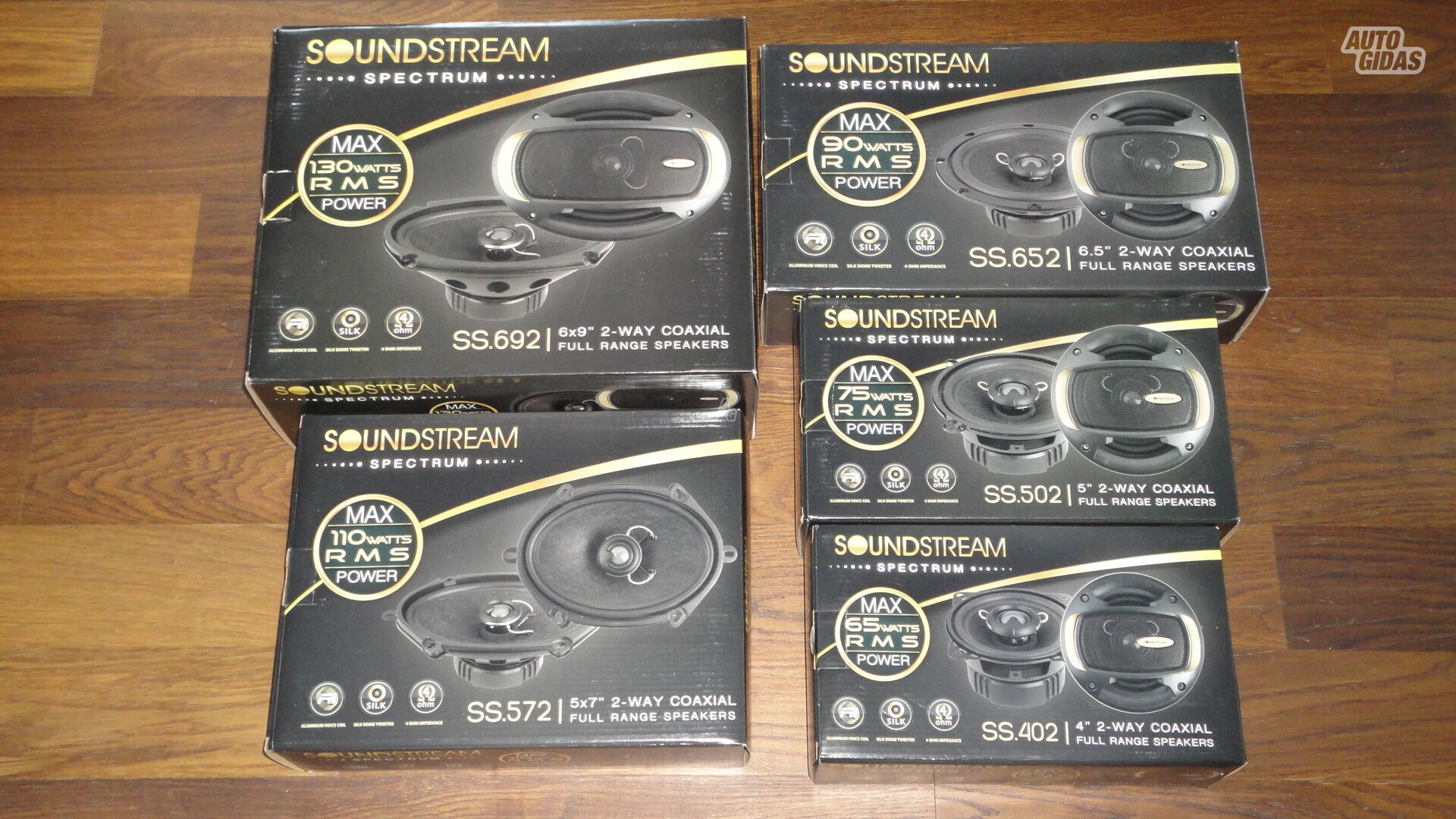 Soundstream Spectrum 10,13,16,69 Speaker