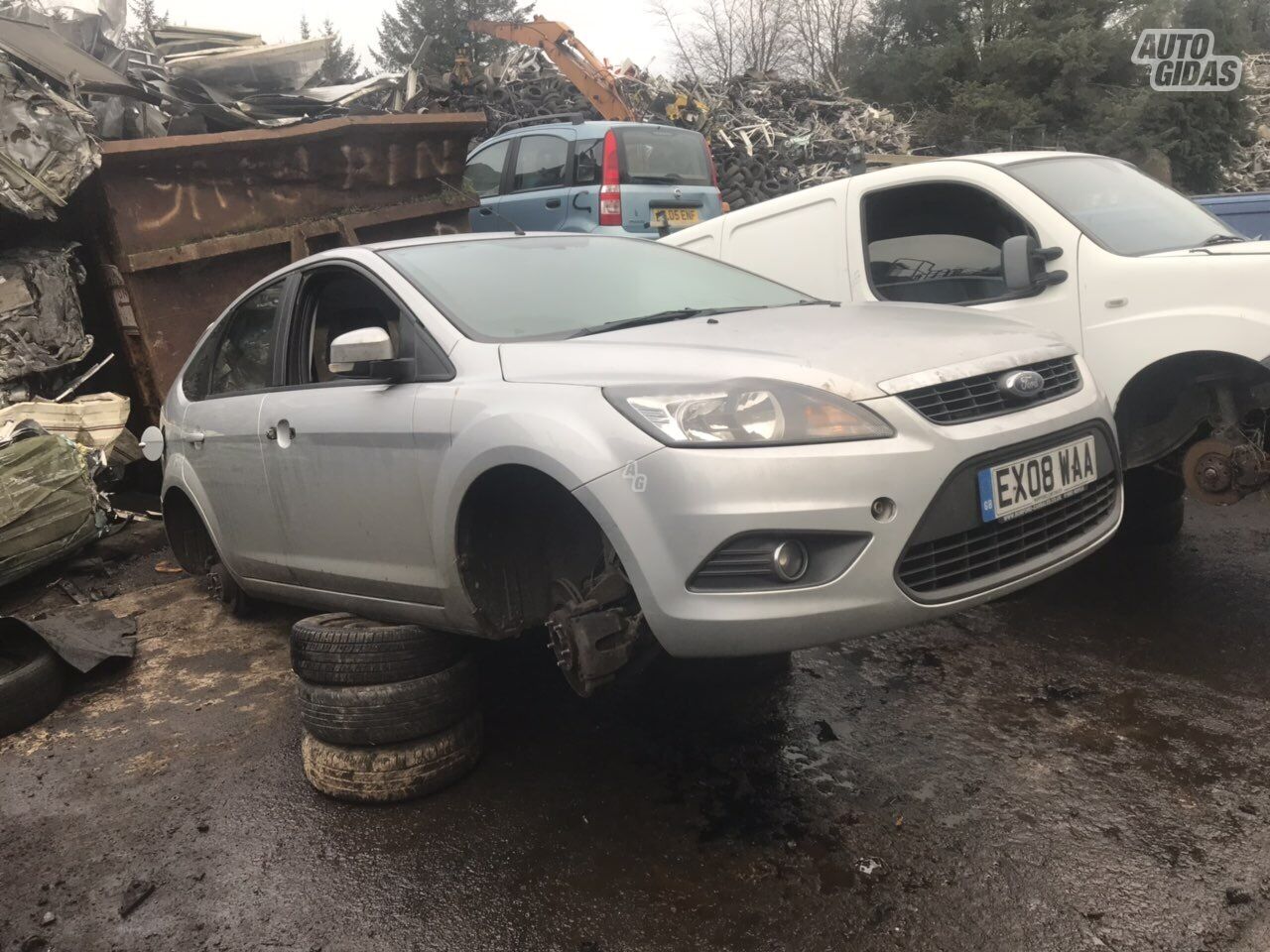 Ford Focus MK2 2008 m dalys