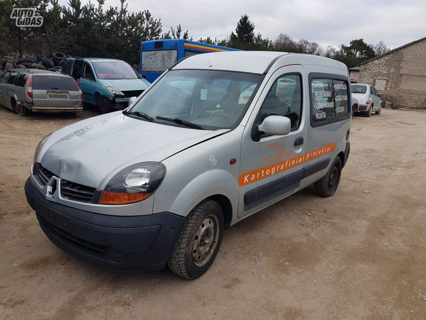 Renault Kangoo 2005 m dalys