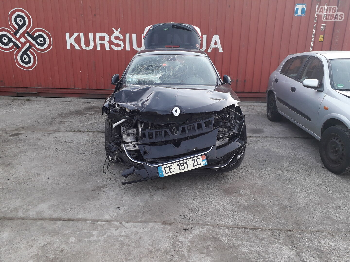 Renault Megane III 2012 m dalys