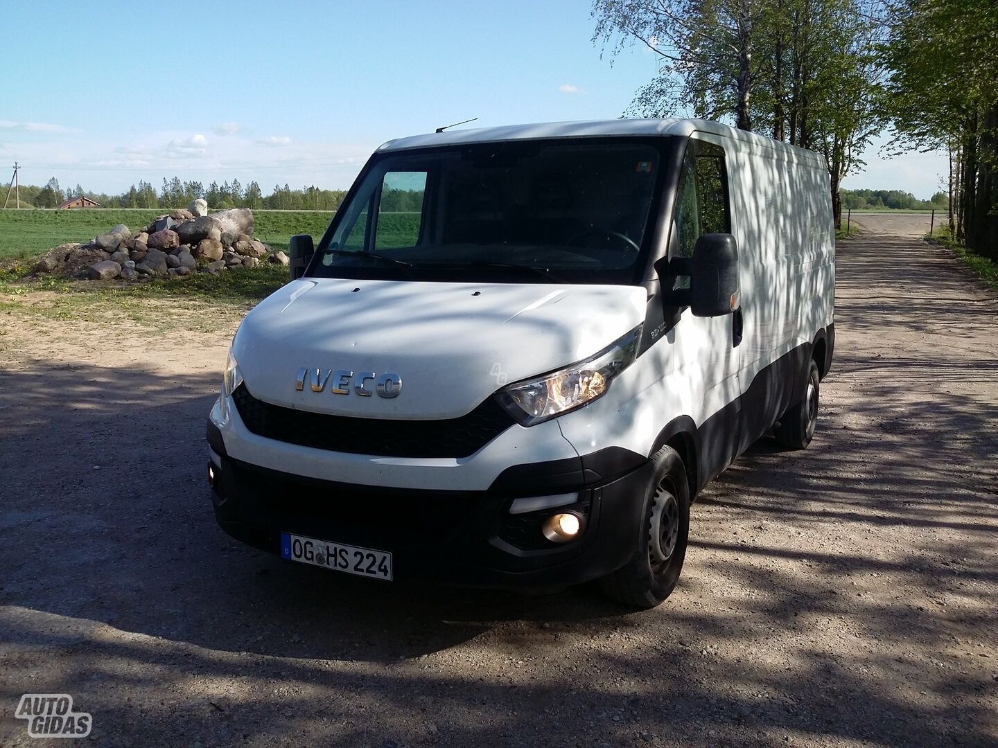 Iveco Daily 35 2016 m dalys