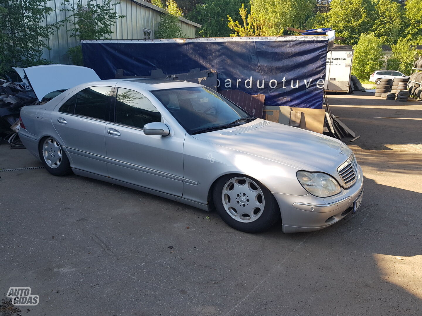 Mercedes-Benz S 320 W220 2000 m dalys