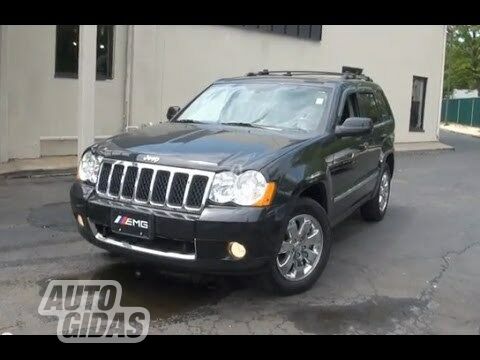 Jeep Grand Cherokee III Overland 2008 m dalys