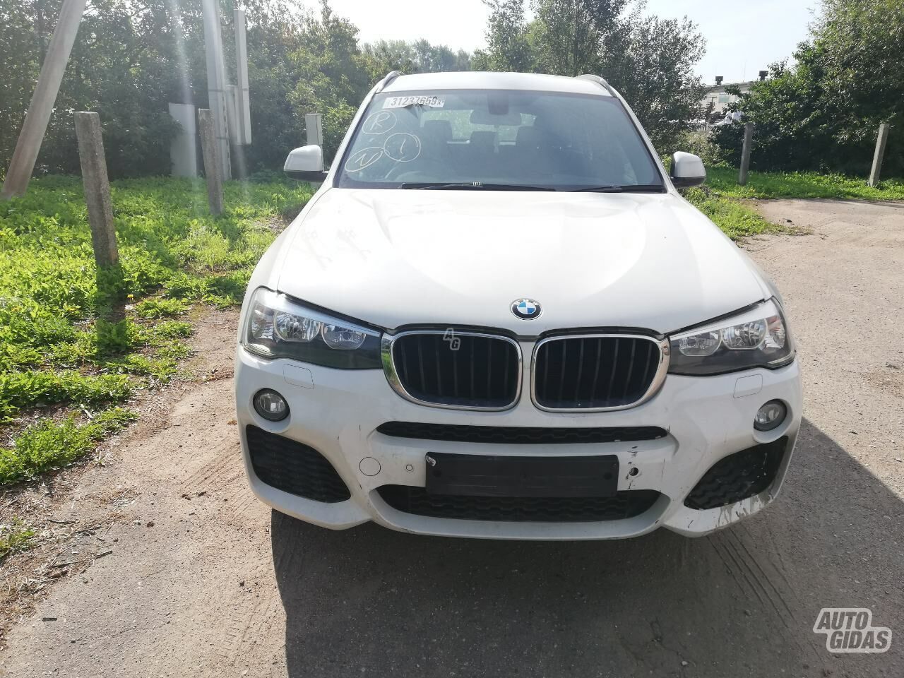 Bmw X3 2015 m dalys