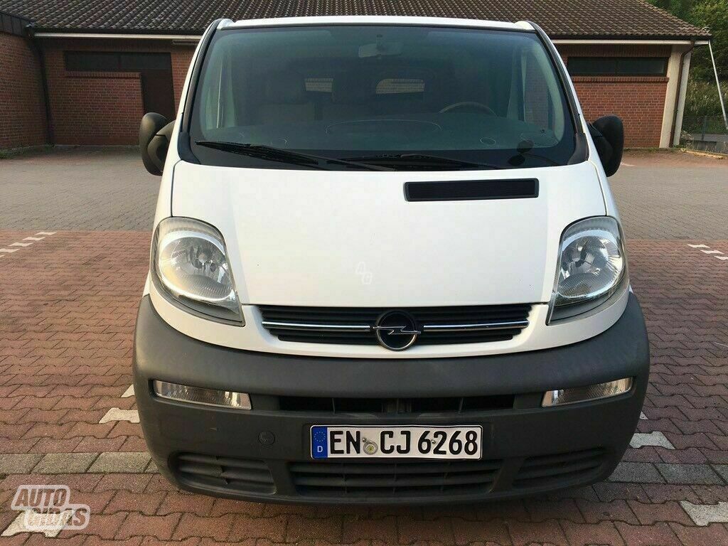 Opel Vivaro I 2005 m dalys