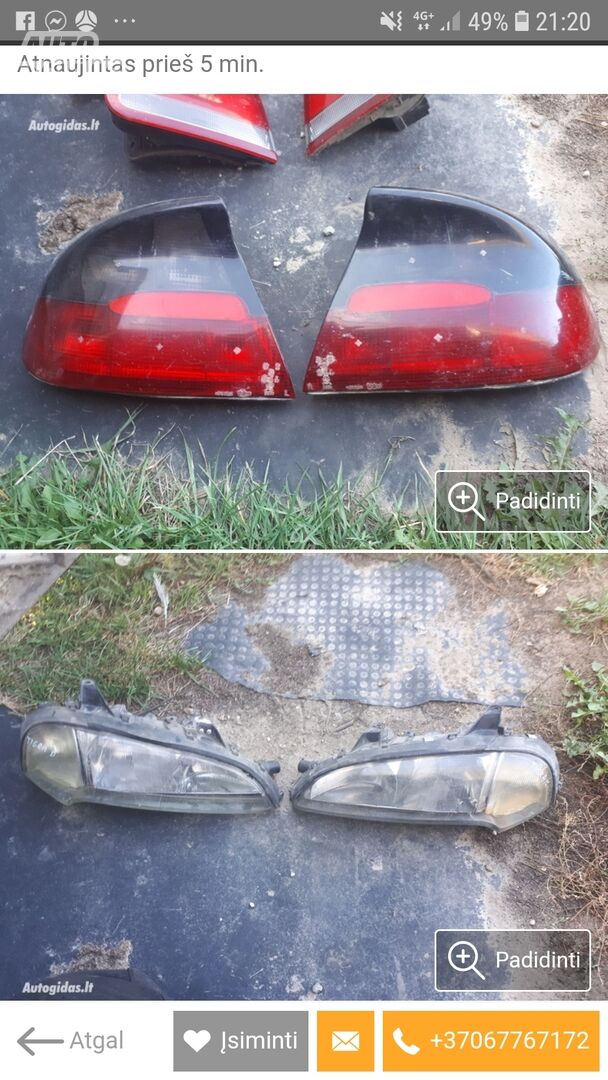 Opel Tigra 1998 y parts