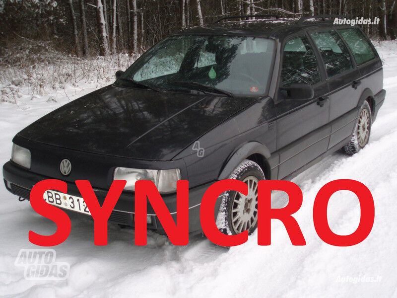 Volkswagen Passat SYNCRO G60 118 KW 1992 m dalys