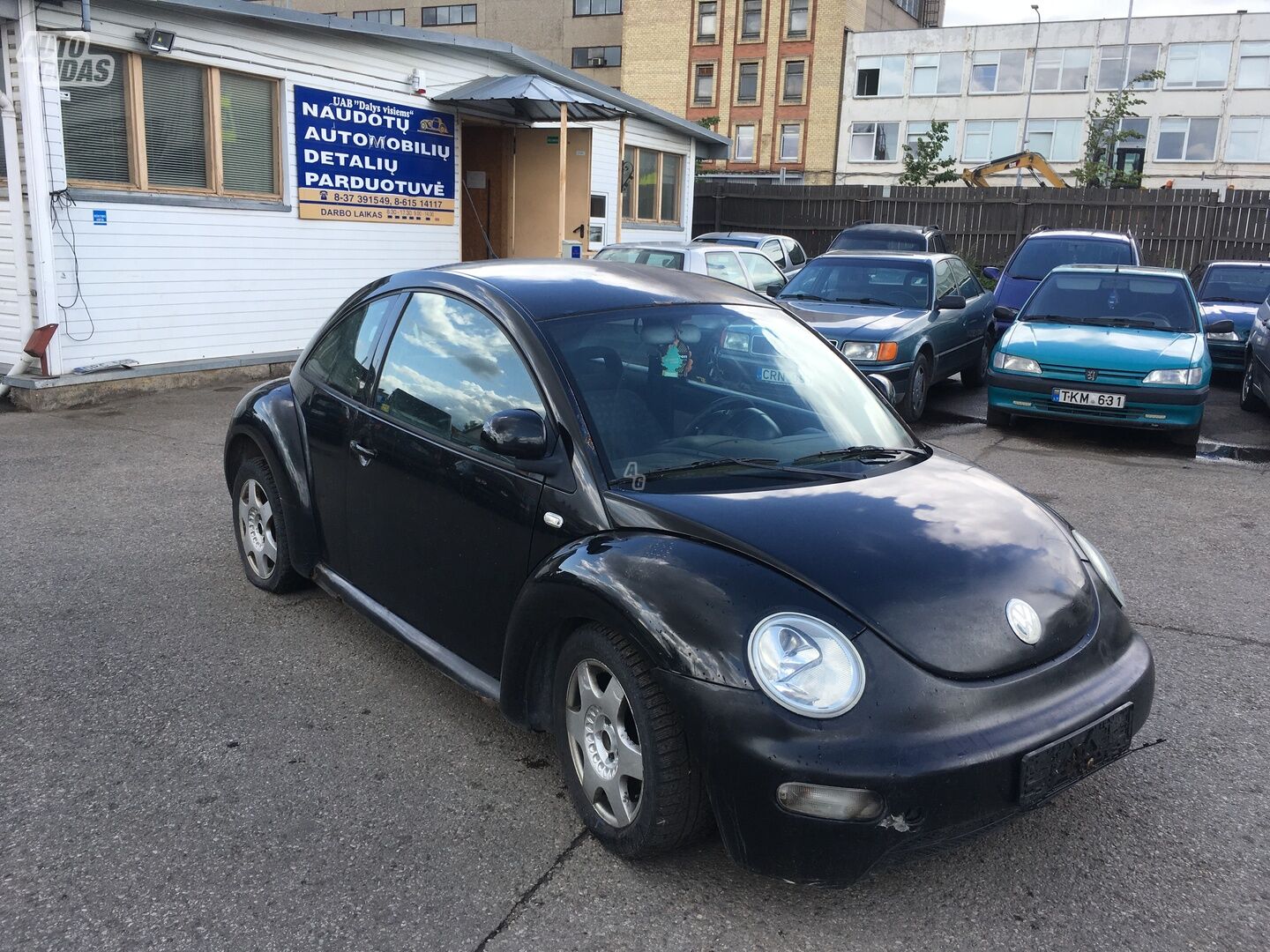 Volkswagen New Beetle 2000 m dalys