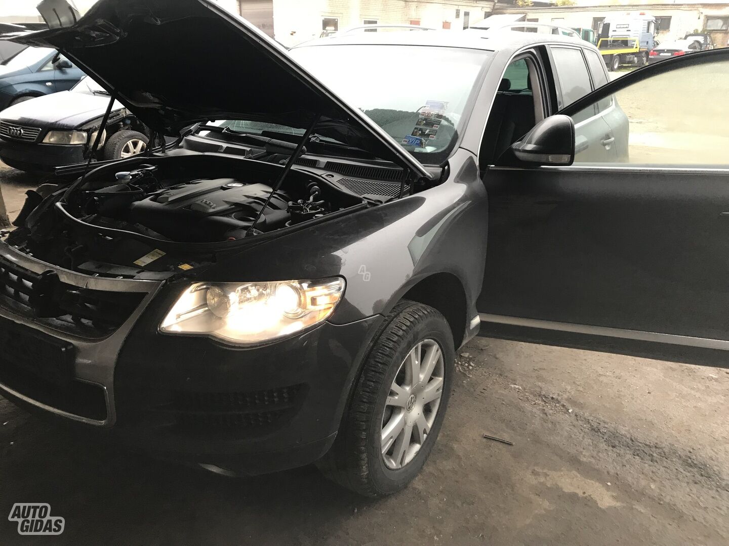 Volkswagen Touareg I 2009 m dalys