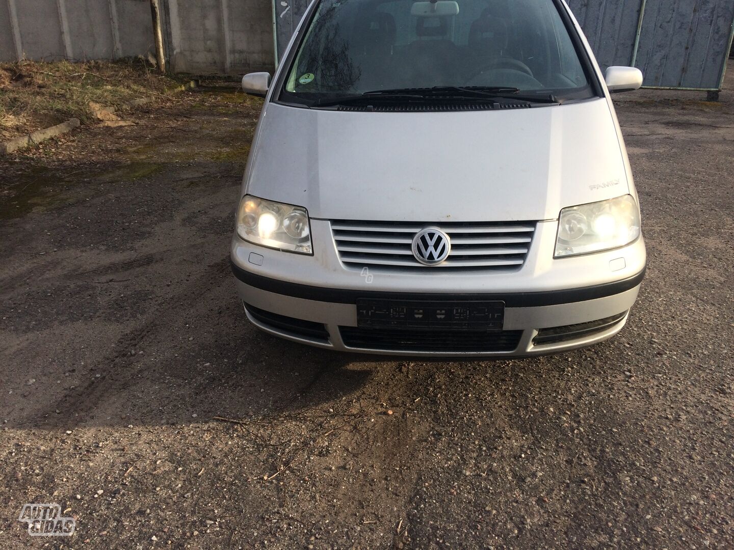 Volkswagen Sharan I 2001 m dalys