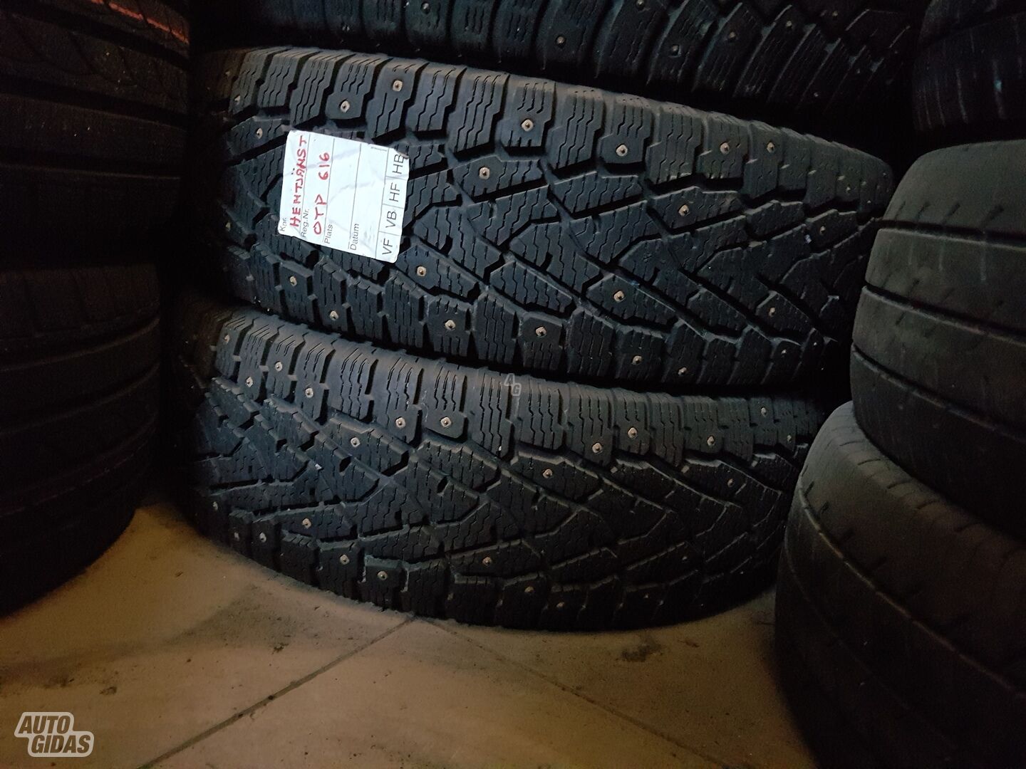 Nokian 8mm R17C žieminės padangos mikroautobusams