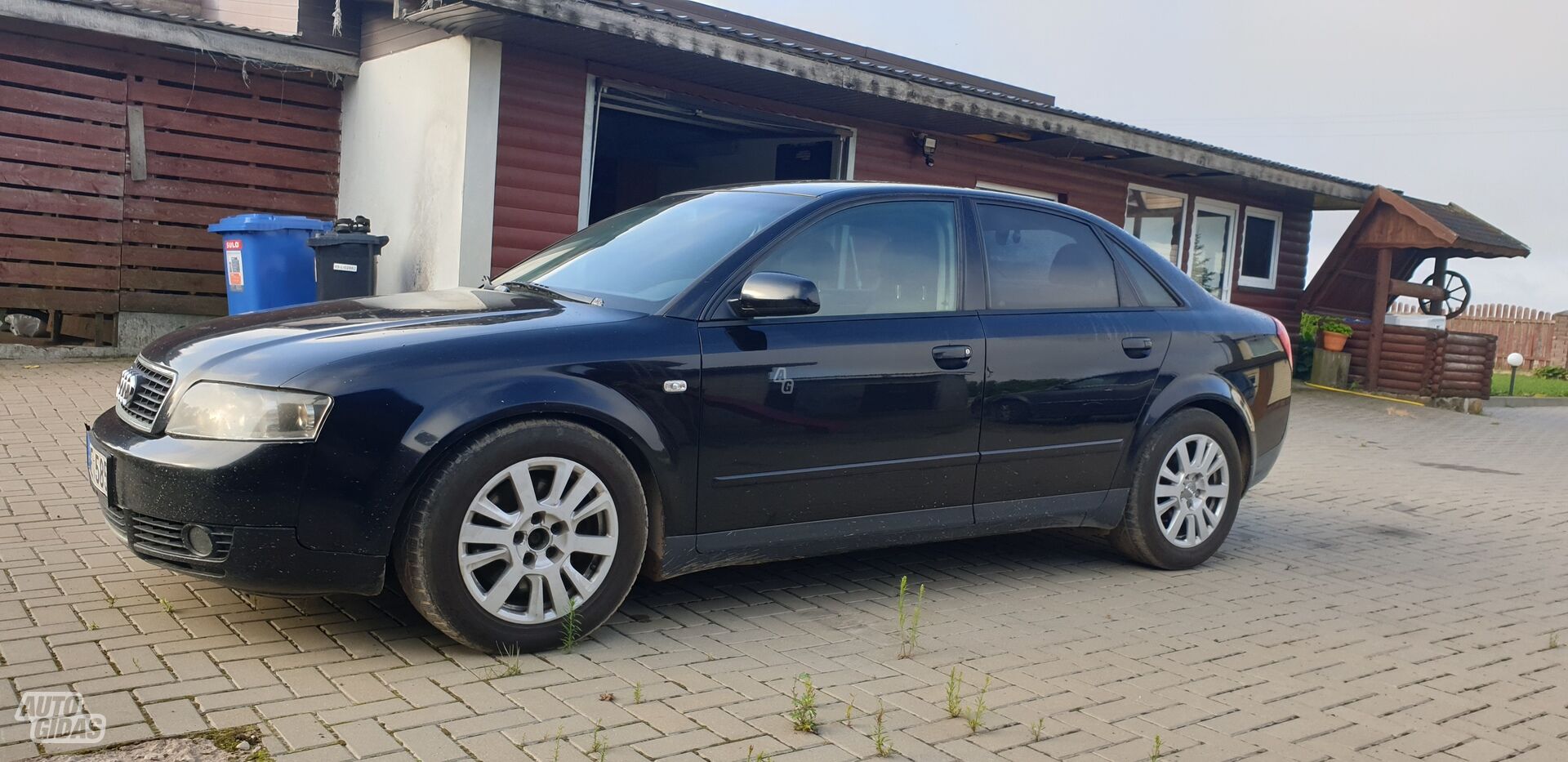 Audi A4 2002 m dalys