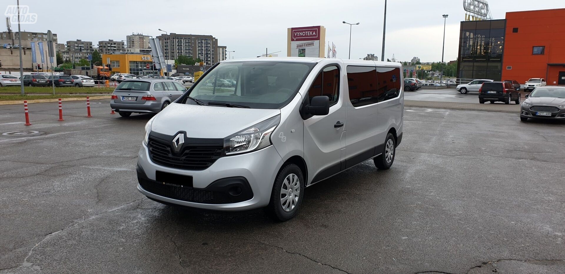 Renault Trafic 2019 m Keleivinis mikroautobusas nuoma