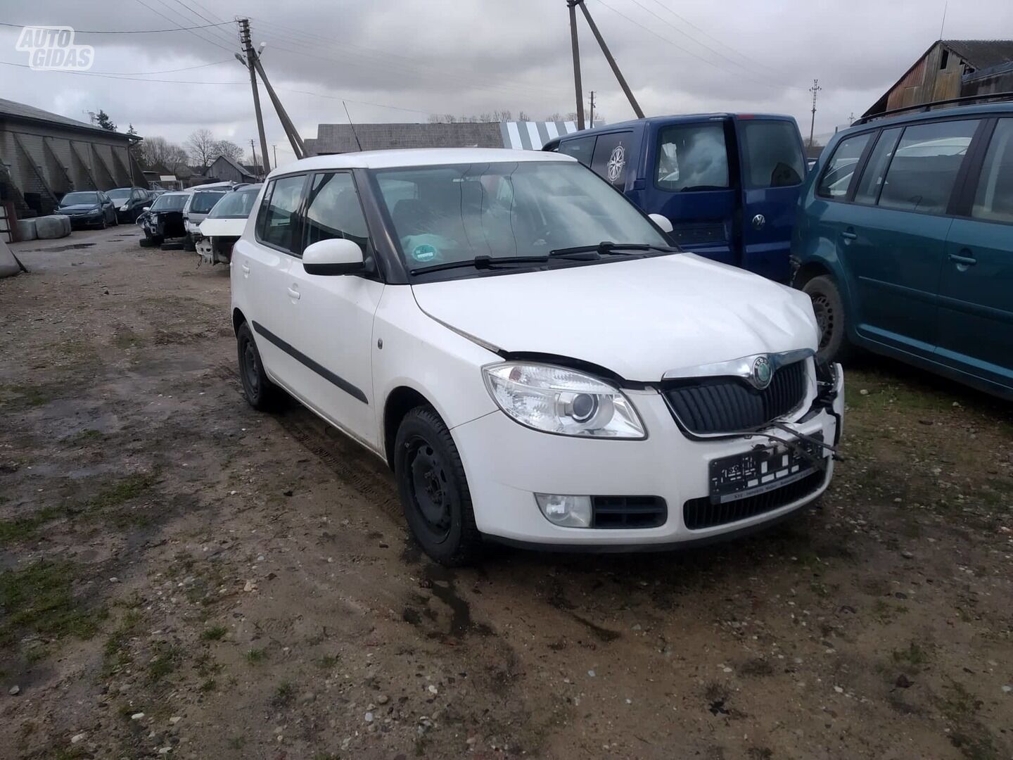 Skoda Fabia I BZG 2008 m dalys